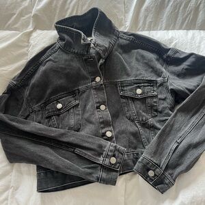Women's Black Denim Jacket
